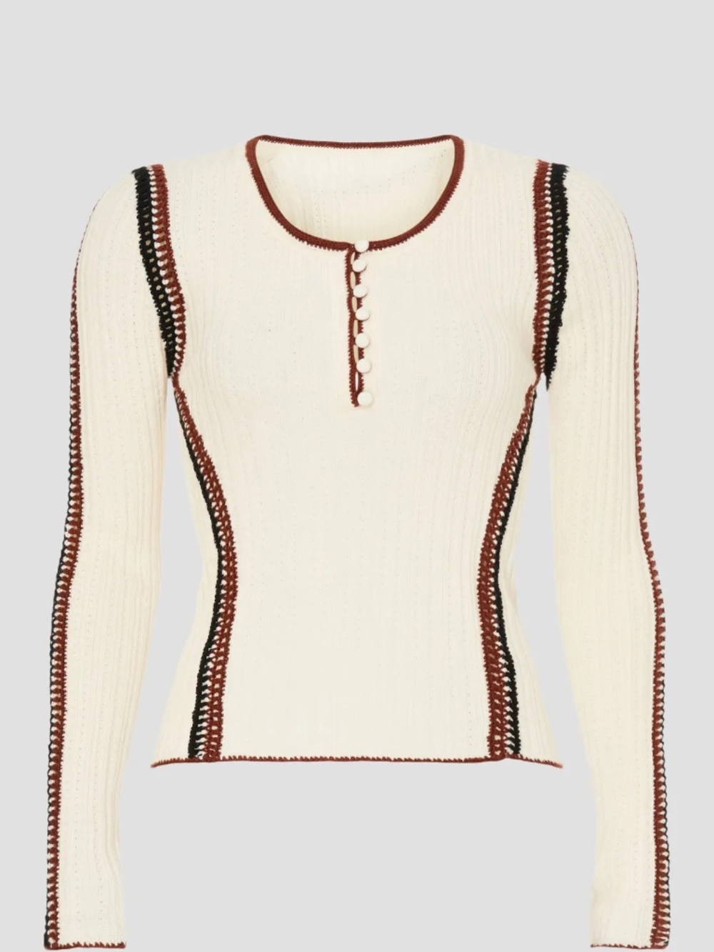 Riva Ribbed Top - Picture 2 of 5